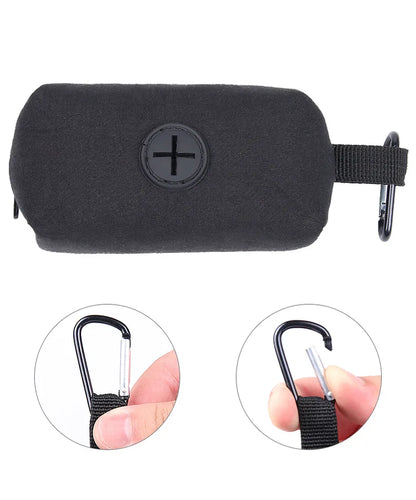 Durable Dog Leash with Poop Bag Dispenser - Reflective Material for Nighttime Safety